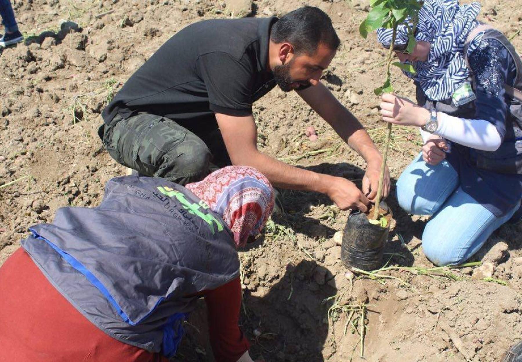 العربية لحماية الطبيعة وبنك الأردن يدعمان الأمن الغذائي في ديرعلا -الأردن