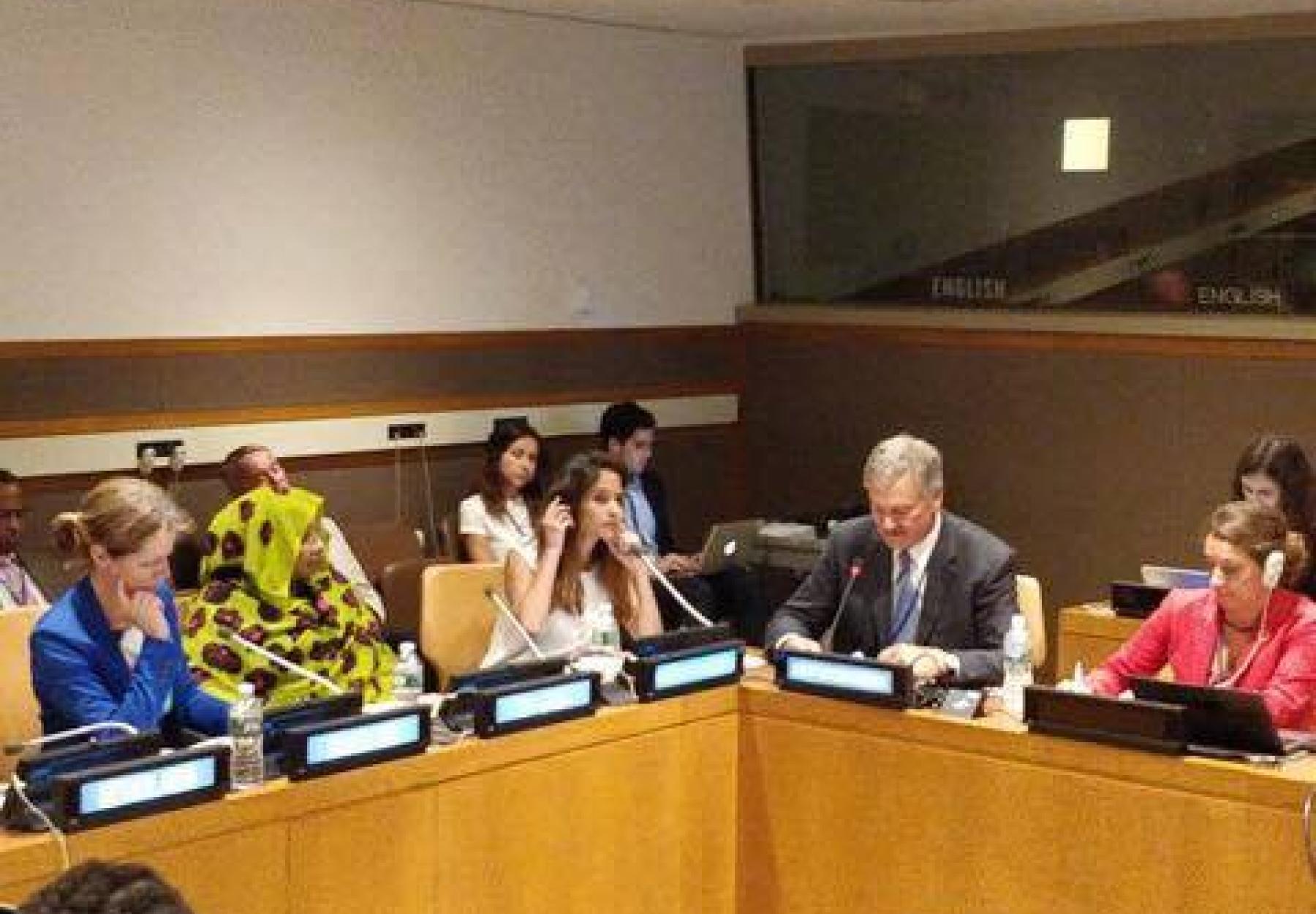 مريم الجعجع في نيويورك: المجتمع الدولي فشل في الاستجابة للانذارات المبكرة