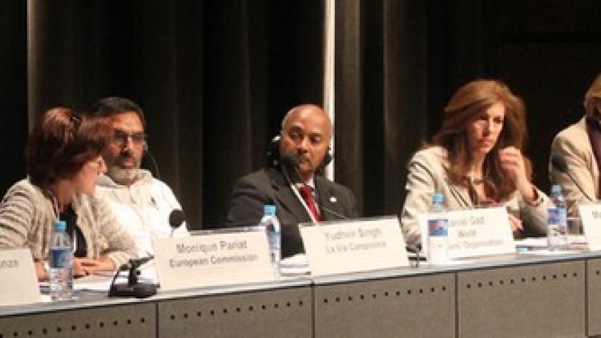 العربية  في المؤتمر الدولي حول الزراعة الأسرية والبحوث