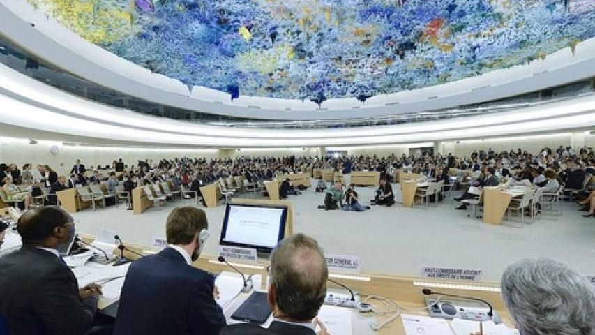 العربية تتحدث عن فلسطين في الدورة السابعة والعشرين لمجلس حقوق الإنسان