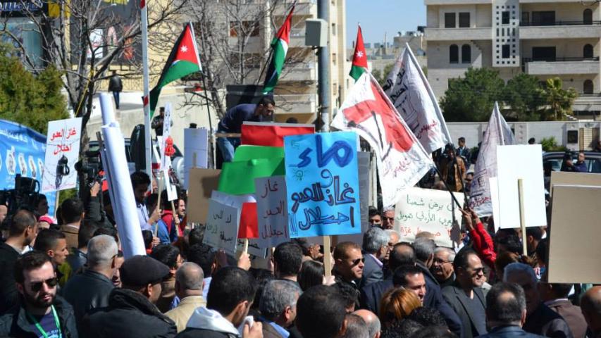 العربية تشارك في إطلاق سلسلة فعاليات لرفض اتفاقية الغاز مع الكيان الصهيوني