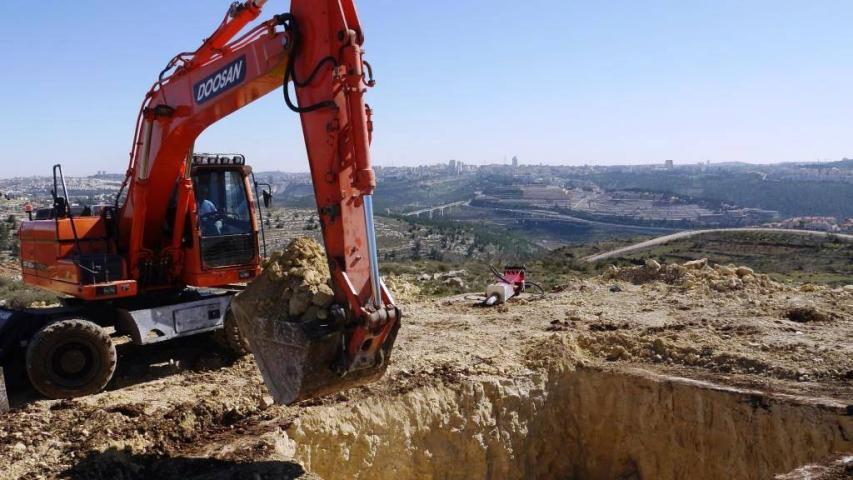 العربية تمول بئراً زراعياً جديداً في القدس - فلسطين