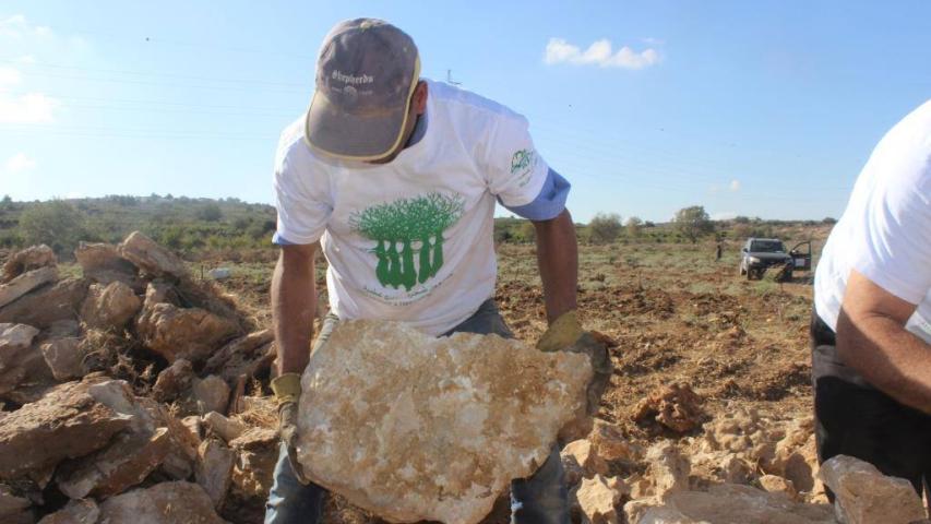 العربية تستصلح أرض المزارع ابراهيم بريغيت الذي انتصر على الاحتلال  بعد سنوات من النضال