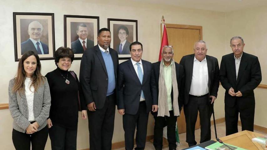 رئيس مجلس النواب يستقبل وفد من العربية لحماية الطبيعة برفقة ماندلا مانديلا