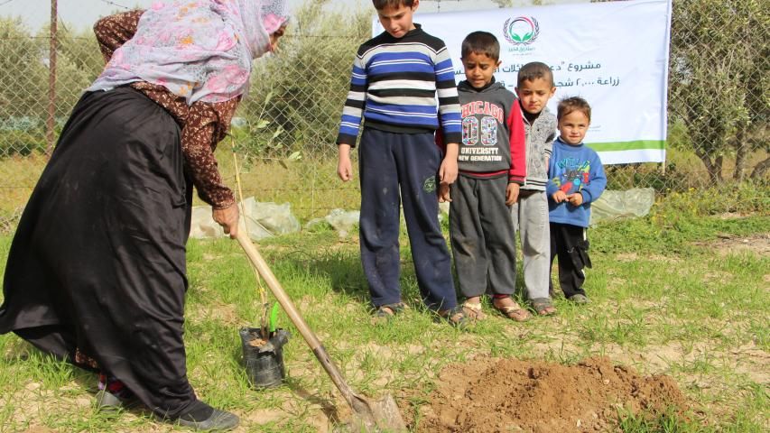 "العربية" تساهم في تمكين العائلات في قطاع غزة